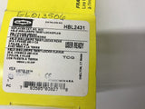 Hubbell HBL2431 Twist Lock Plug 20 A 3 PH 3 Pole 4 Wire Grounding