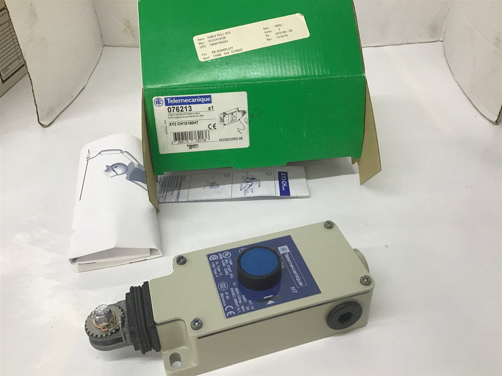 Telemecanique XY2-CH Cable Pull Switch 240 V 3 A