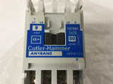 Cutler-Hammer AN16AN0AC Ser. C1 Starter Size 00 3 Pole 9 Amp 110/120 V 50/60 Hz