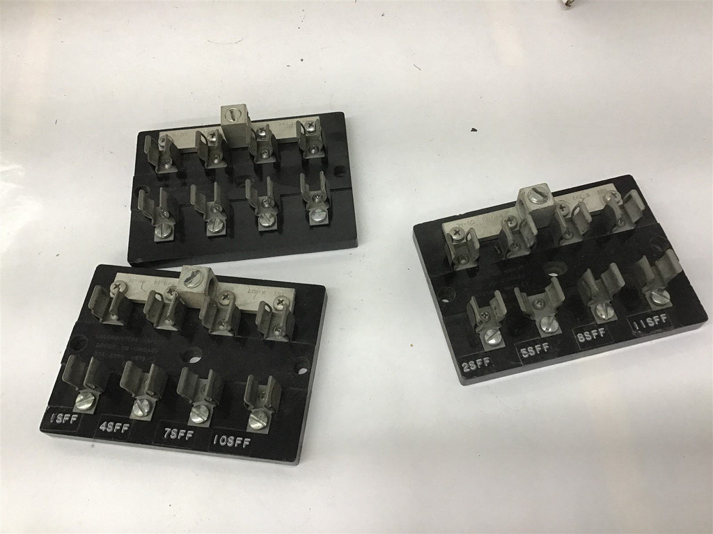11673-0 Fuse Holder Lot Of 3