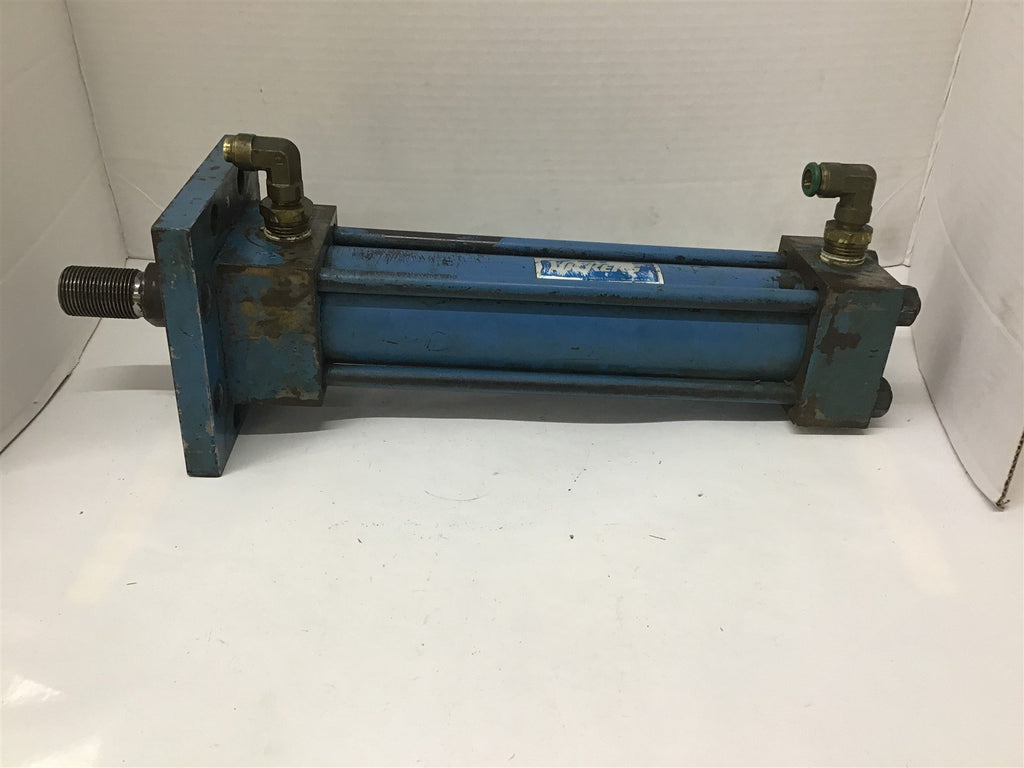 Vickers TZ080H5N1KA06000 Pneumatic Cylinder 3000 PSI 8" Stroke x 1-3/8" OD RAM