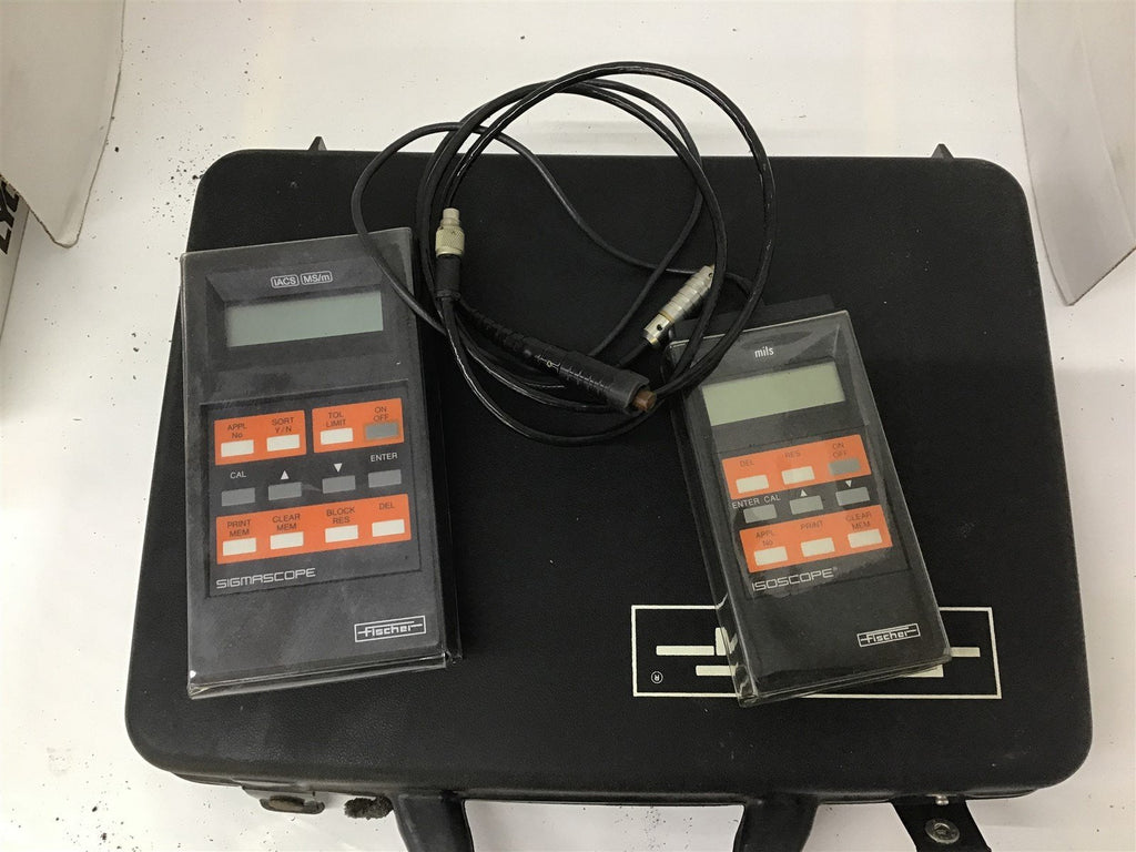Fischer Isoscope MP-3 W/ Sigmascope SMP2 – BME Bearings and Surplus