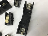 Assorted 1 Pole Fuse Holders Lot Of 10
