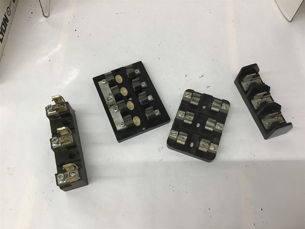 Assorted Fuse Holders Lot Of 4