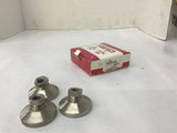 Reid L-1SS 1/2" Socket Type Leveling Pad Lot Of 3