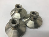 Reid L-1SS 1/2" Socket Type Leveling Pad Lot Of 3