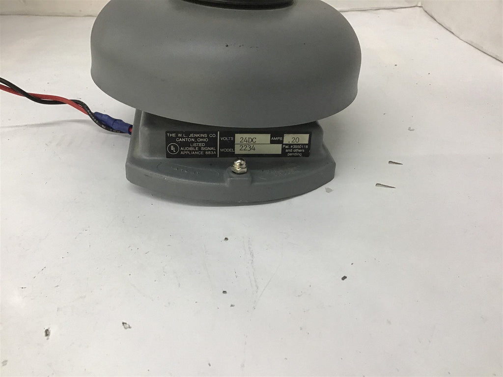 WL Jenkins 2234 Alarm Bell 24 Vdc .20 Amps