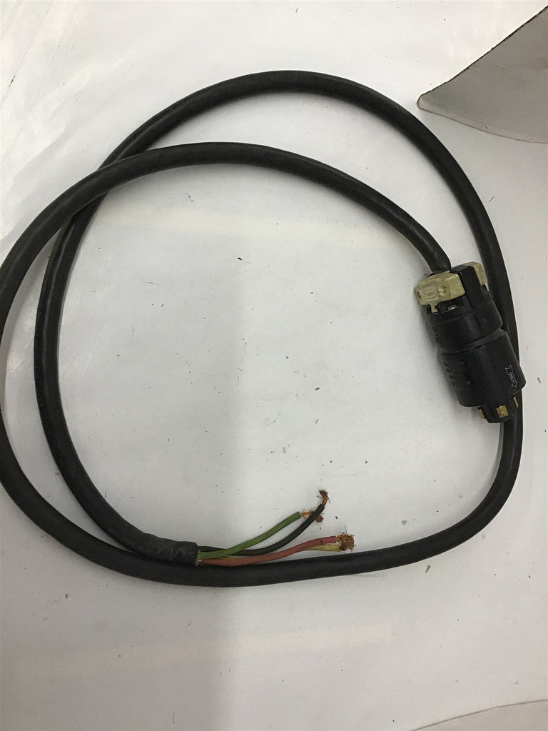 12/4 SOW-A P-123-70-MSHA 7' Long with Hubbell 21415B 20A 250V Plug