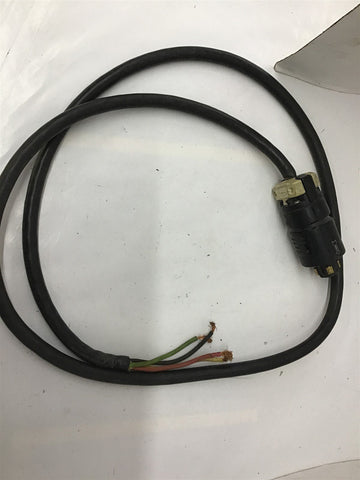 12/4 SOW-A P-123-70-MSHA 7' Long with Hubbell 21415B 20A 250V Plug