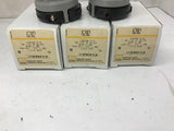 Arrow Hart 6202 20A 125V Lot Of 3