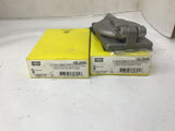 Hubbell HBL20405 Cover Plate Weather Proof Aluminum Lot Of 2