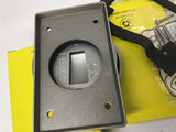 Hubbell HBL20405 Cover Plate Weather Proof Aluminum Lot Of 2