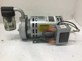 Gast 0532-104A-G621X Motor Mounted Rotary Vane Vacuum Pump 100-115V 1/15HP