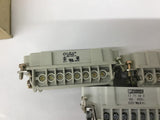 Contact Epic 10194000 Cable Mount Connector Insert Lot Of 3