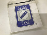 Orion Fan OA172SAPL-11-1 TB 120 VAC 50/60 Hz 0.24/0.23 Amp 29/28 W