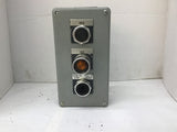 3 Push Button Enclosure 8 3/4" 4 1/2" 3 3/4"