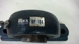 REX BP-104 2 BOLT PILLOW BLOCK BEARING, 1-1/2" BORE