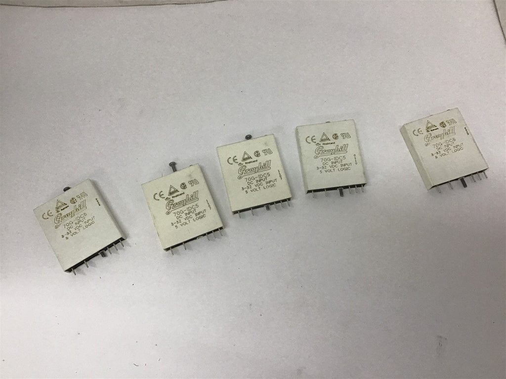 Grayhill 70G-IDC5 Input Module Lot Of 5