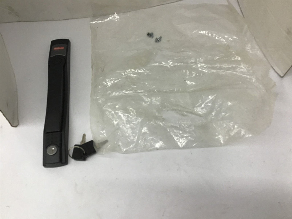 Hoffman Flush Door Handle W/ Round Lock