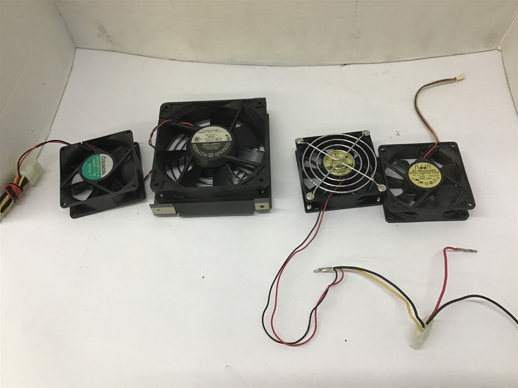 Assorted Fans Lot Of 4