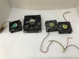 Assorted Fans Lot Of 4