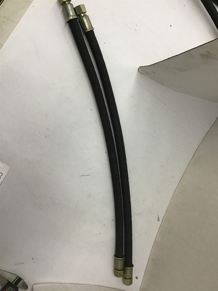 Weatherhead 3/8 Hydraulic Hose 2'2" L Lot Of 2
