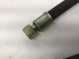Weatherhead 3/8 Hydraulic Hose 2'2" L Lot Of 2