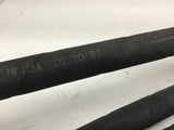 Weatherhead 3/8 Hydraulic Hose 2'-2" L Lot Of 3