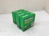Scotch 810 Magic Tape 3/4" x 1296" Lot Of 4