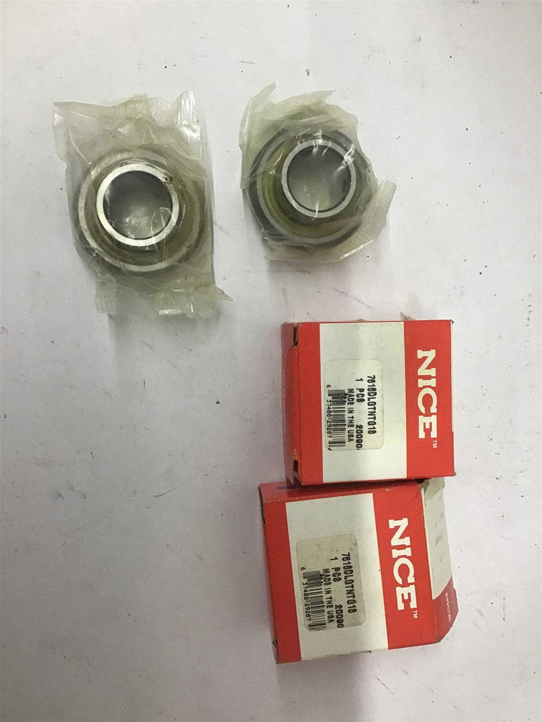 RBC Nice 7616DLGTNTG18 Ball Bearing Lot Of 2