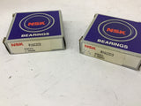 NSK R13ZZC3 Ball Bearing Lot Of 2