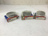 SKF 6005 2RSJEM Bearing Lot Of 3