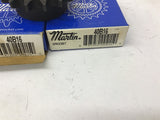 Martin 40B16 Sprocket 40 Chain 16 Teeth 5/8" Bore Lot Of 2