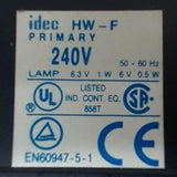 IDEC HW-P INDICATOR, 240V