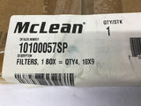 McLean 10100057SP 10x9 Filters Box of 4