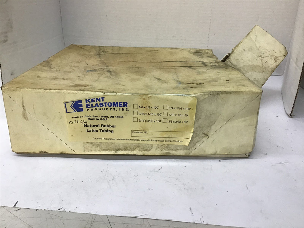 Kent Elastomer Natural Rubber Latex Tubing BME Bearings and Surplus