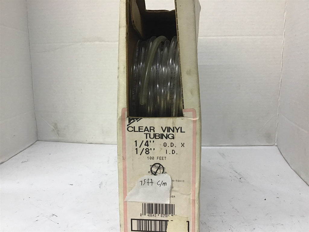 Anderson Clear Vinyl Tubing 1/4" OD 1/8" ID