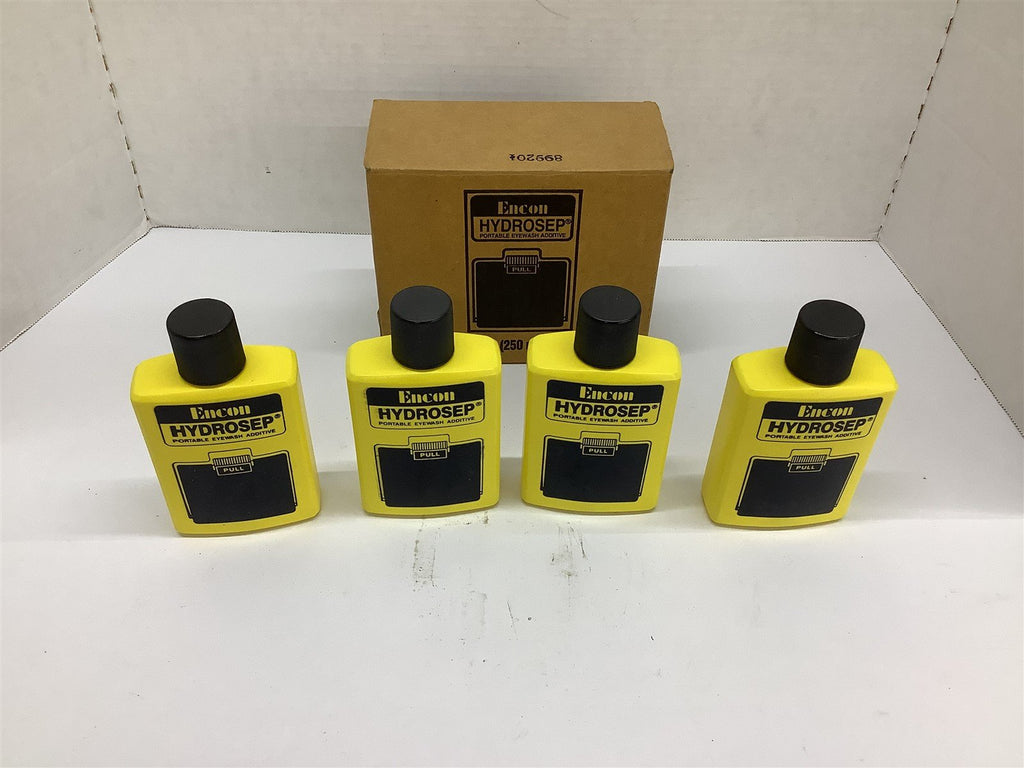 Encon Hydrosep Portable Eyewash Additive Box of 4