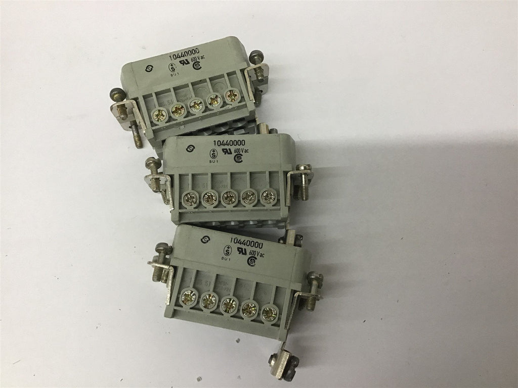 Lapp 10440000 Connector Lot Of 3