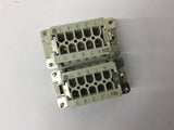 Harting Han E-M Han E-F Connectors Lot Of 2