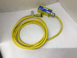 Banner Engineering LM3 Multi-Beam Sensor 120V W/ 12' Brad Woodhead 41112 Cable