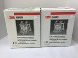 3M 6800 Medium Full Facepiece Lot Of 2