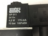 Airtec ME05 311-HN Solenoid Valve 24V Coil 175 Ma 4.2 W