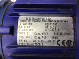 Electrodrives U-DA71MA 0.33 Hp AC Motor 230/460 Volts 1700 Rpm 4P