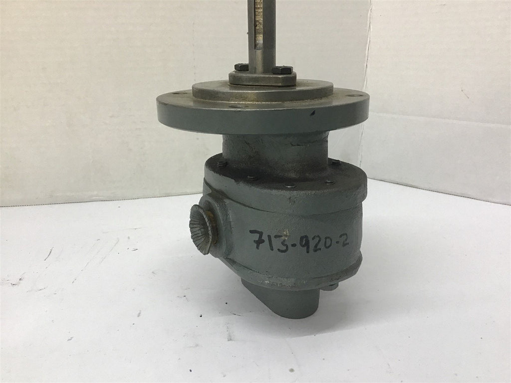 BSM 713-920-2 Rotary Gear Pump 5/8" Ports 5/8" Shaft OD 3/16" Key