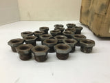 ST151002AV Steel Pipe Bushing 3/4" by 1/2" Lot Of 20