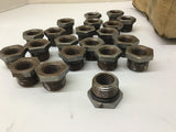 ST151002AV Steel Pipe Bushing 3/4" by 1/2" Lot Of 20