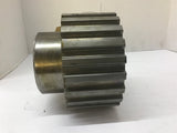 Gear 22 Teeth 15/16" Pitch 37 mm ID 9 3/4 mm Key 100mm Shaft OD 150 mm Gear OD