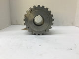 Toothed-Belt Pulley 21 Teeth 1 7/8" ID 1/2" Key 13/16 Pitch 5 3/4" Gear OD
