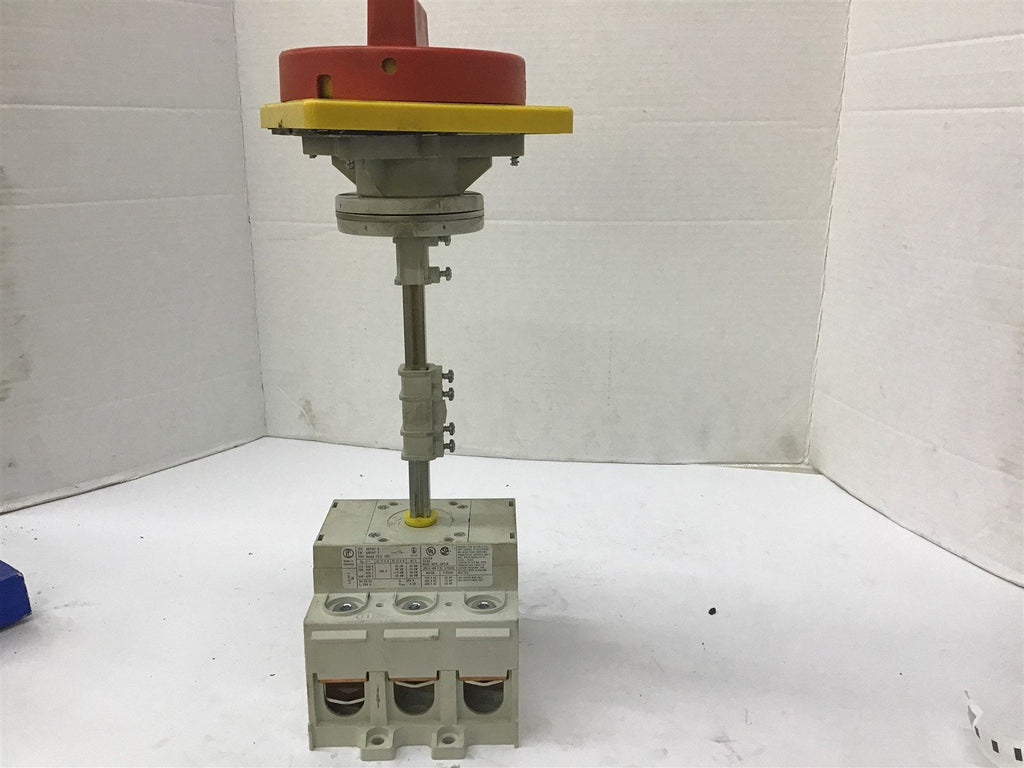 EE Controls ED6-3D 6 SD8-RG Off-On Base Mount Disconnect 3 pole 600V 100amps